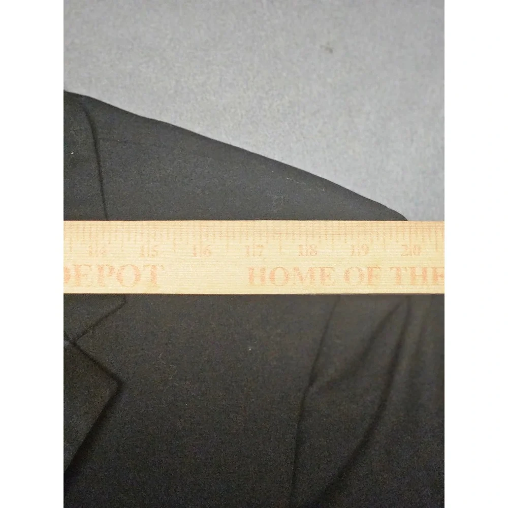 Daniel Gray Eveningwear Mens Black 100% Virgin Wool 2 Piece Tuxedo Suit Set